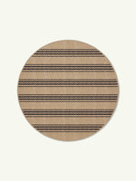 Linen Black New Jute Rug
