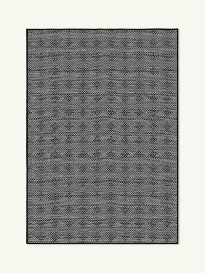 Moon black new jute rug