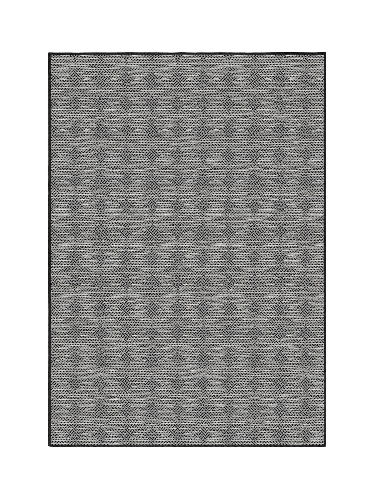 Moon Black New Jute Rug