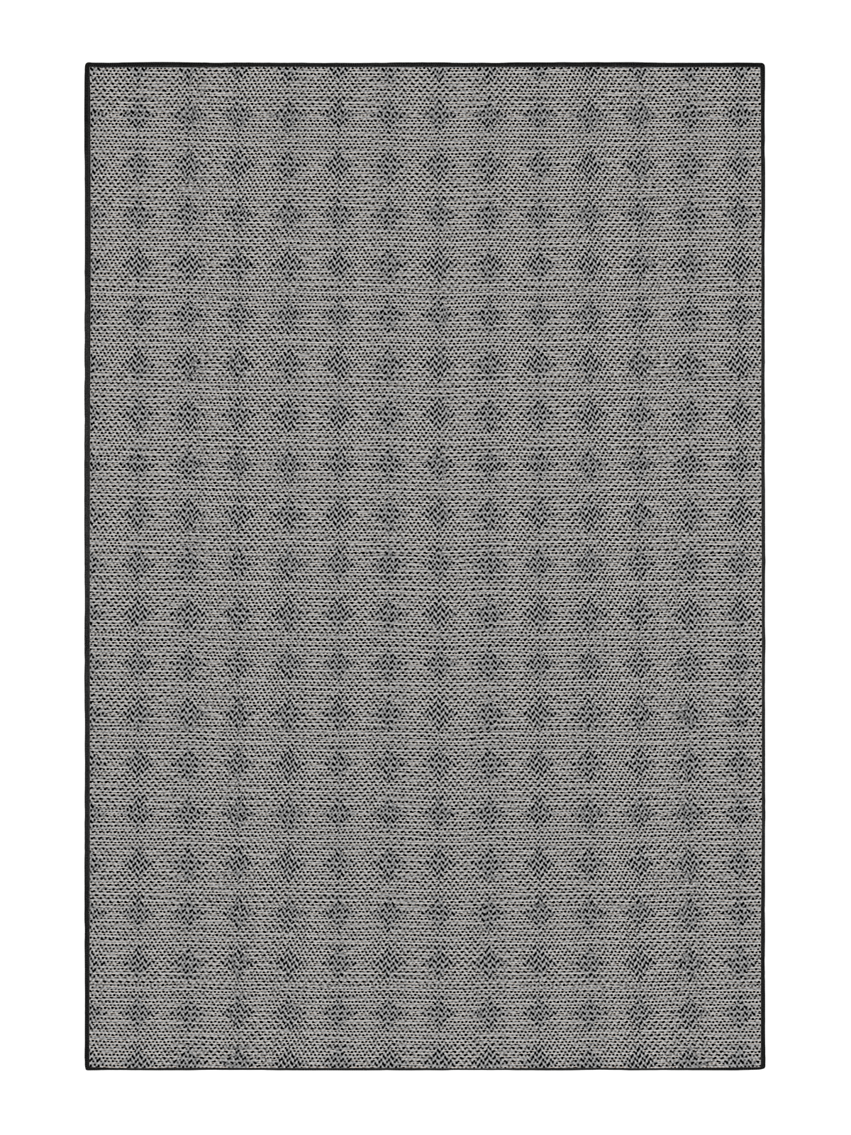 Moon Black New Jute Rug