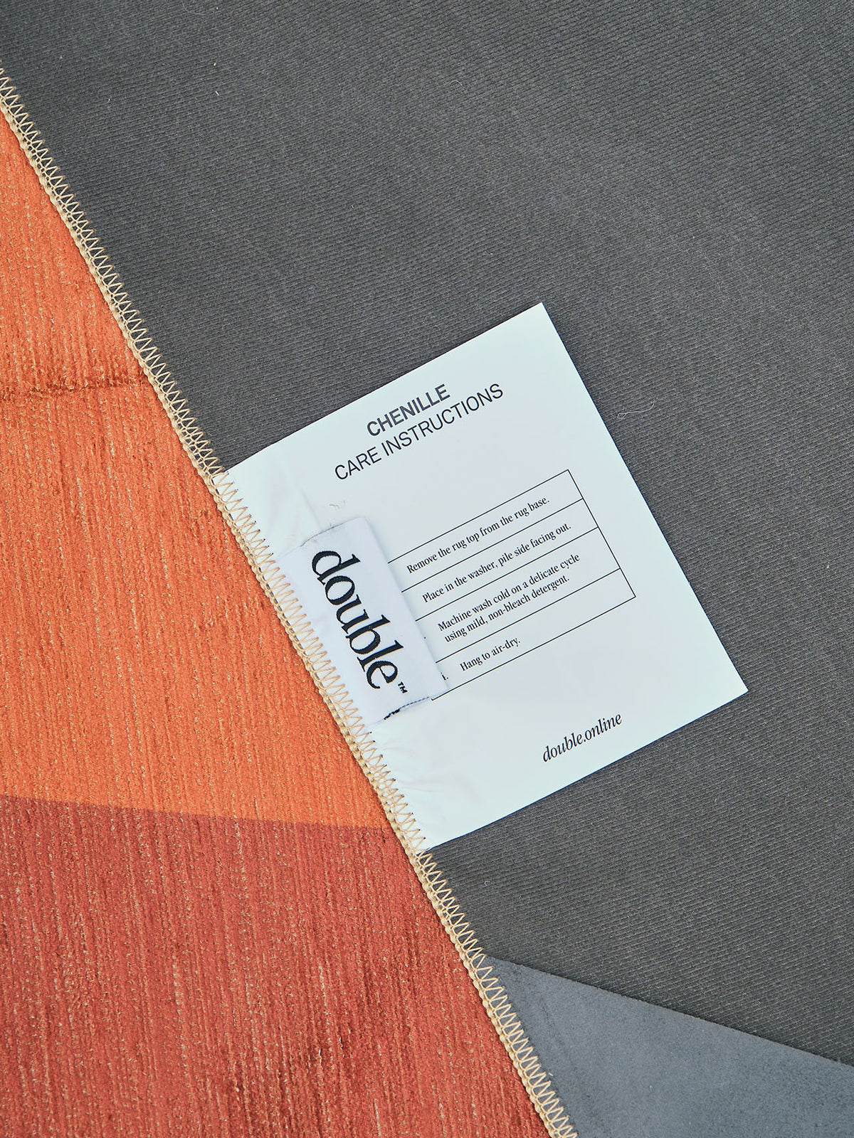 Bundle Brown Chenille Rug