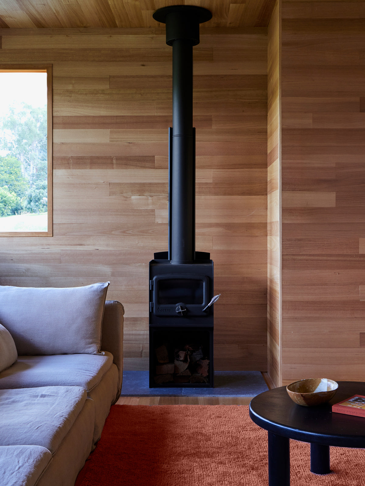 Otago Terracotta Washable Wool Berber Rug