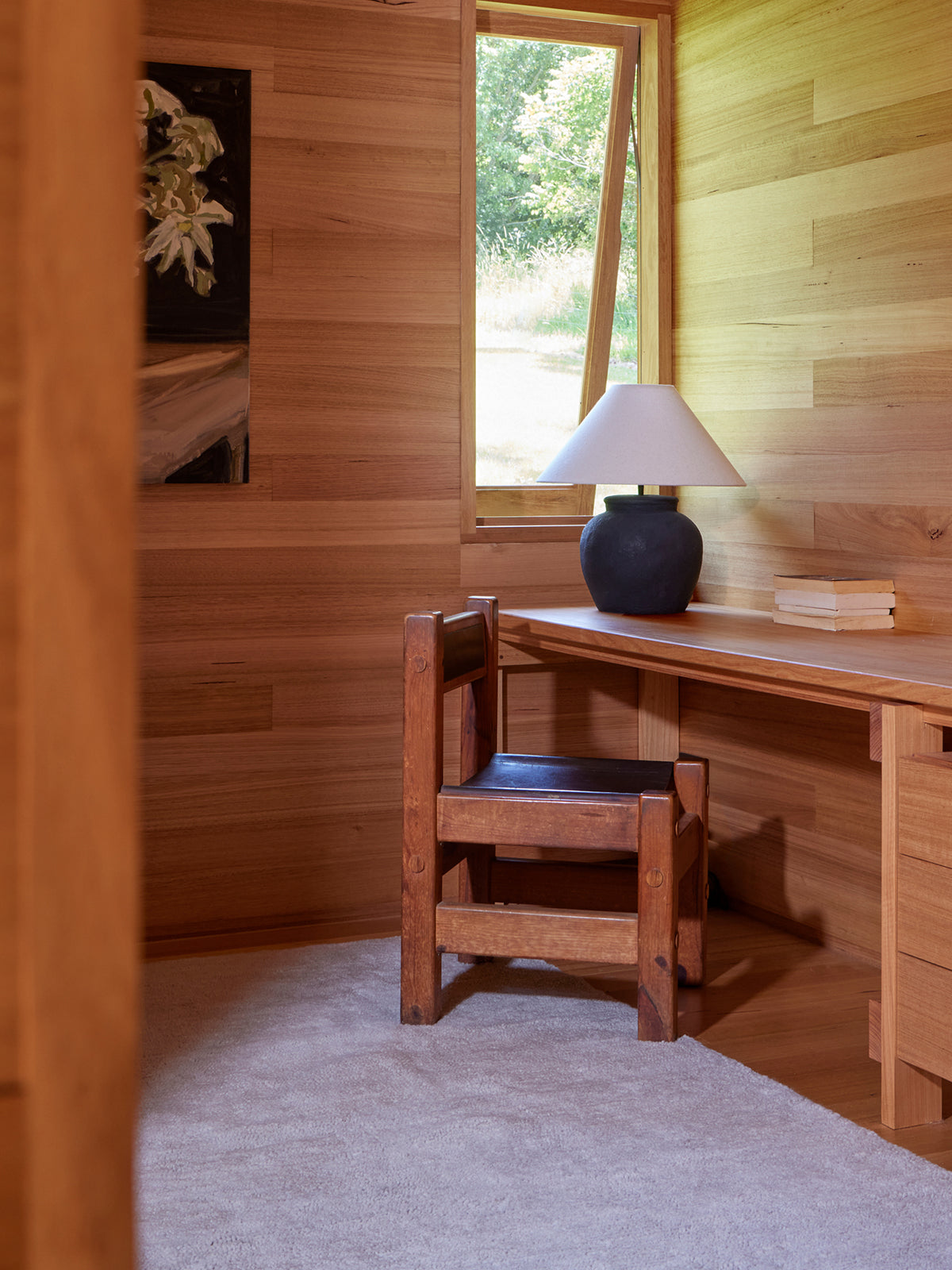 Otago Blue Ash Washable Wool Berber Rug