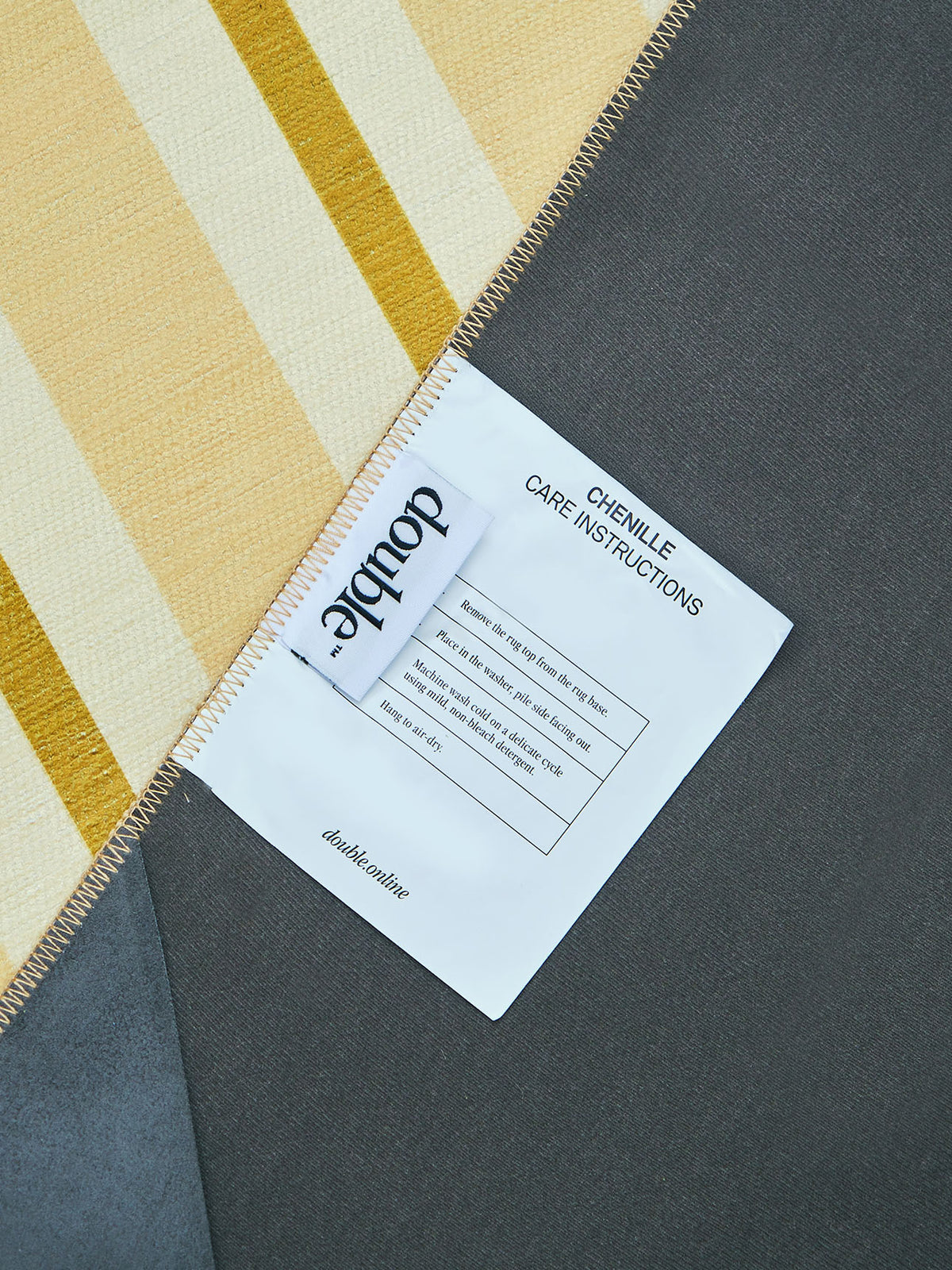 Bondi Bone Chenille Rug