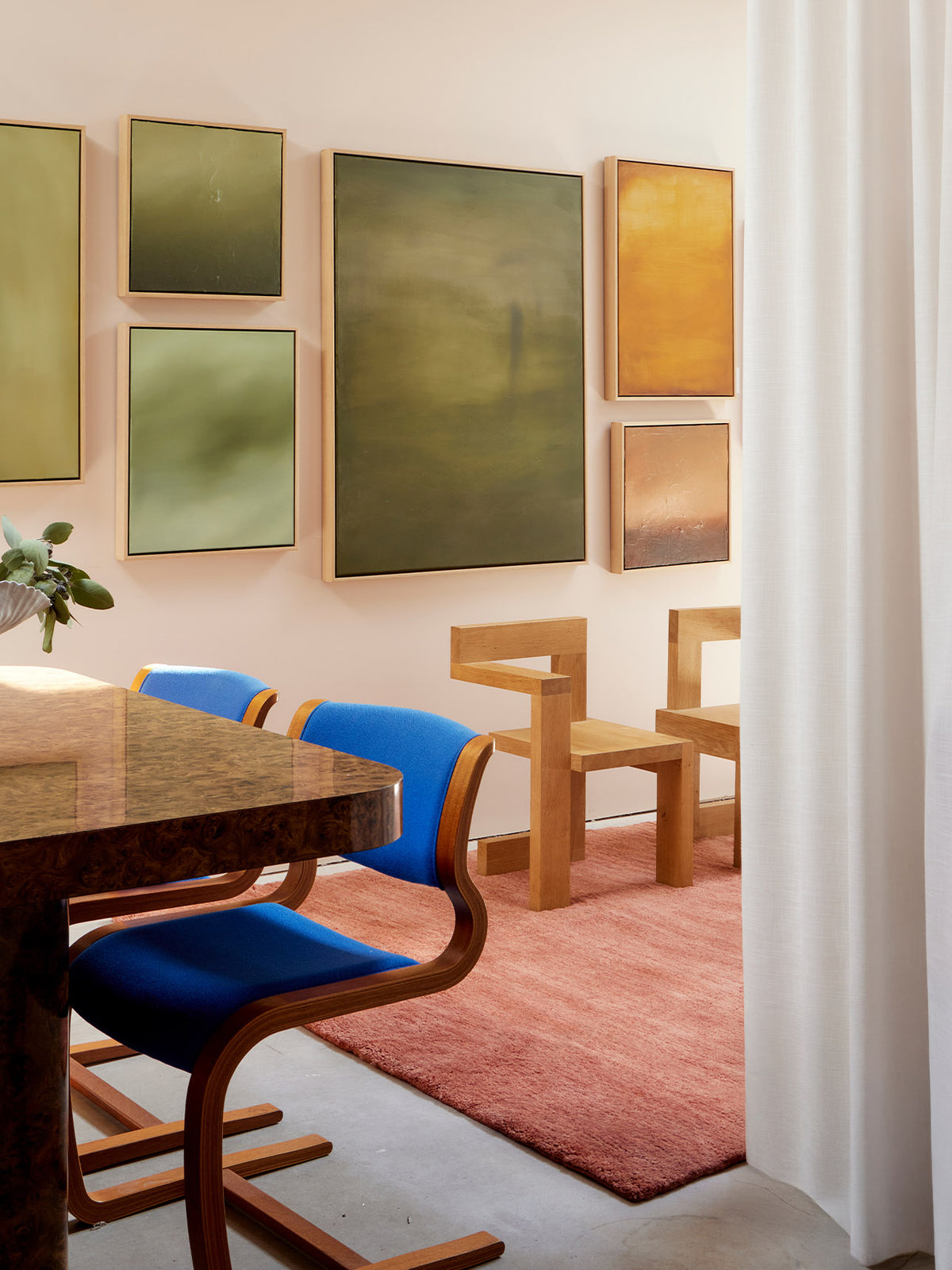 Waikato Terracotta Washable Wool Abrash Dyed Swatch