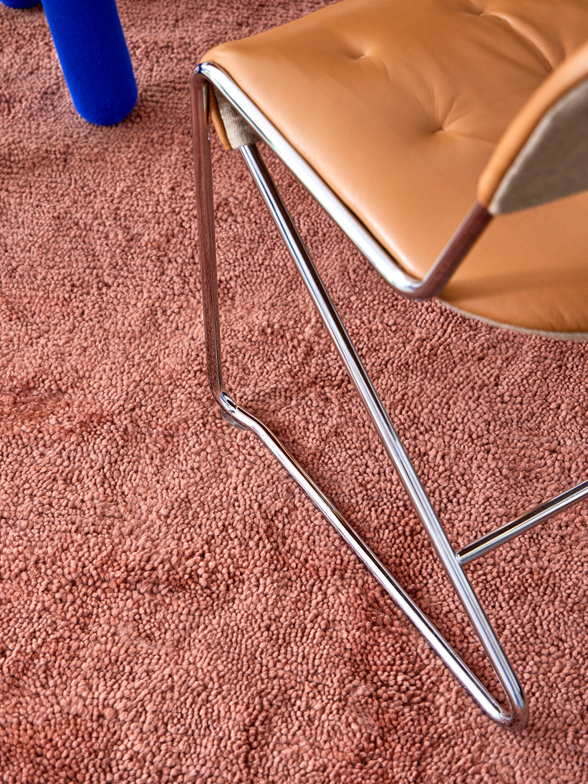 Otago Terracotta Washable Wool Berber Rug