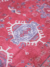 Parts Crimson Chenille Rug