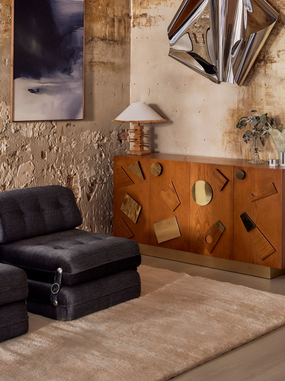 Waikato Soft Cream Washable Wool Abrash Dyed Swatch