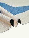 Friends Steel Blue Chenille Rug