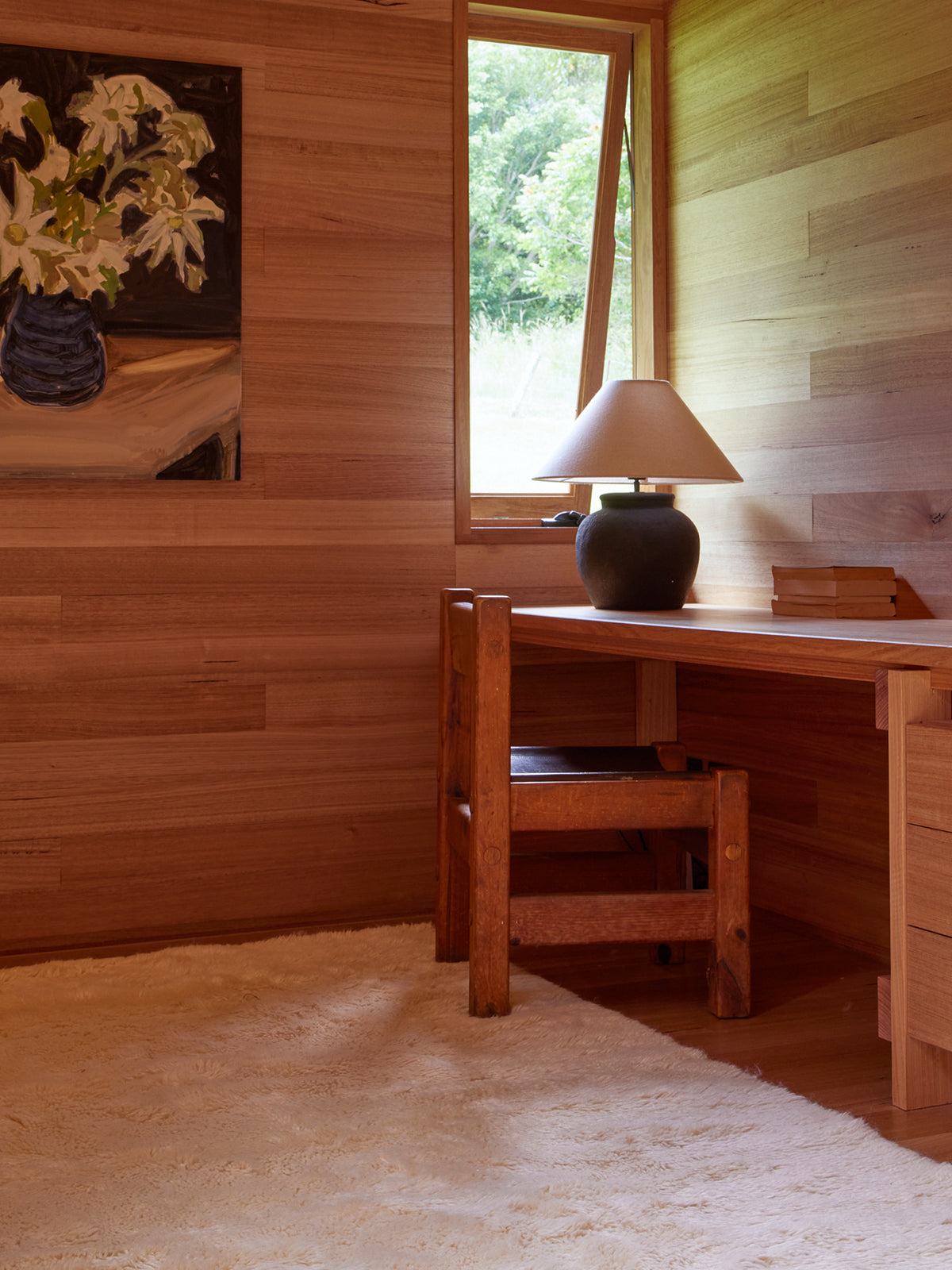 Mackenzie Cream Washable Wool Sheepskin Area Rug