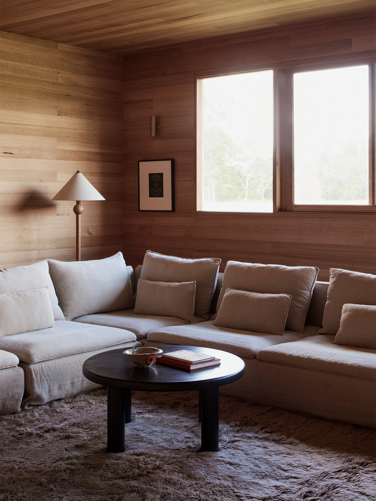 Mackenzie Mocha Washable Wool Sheepskin Shaped Rug