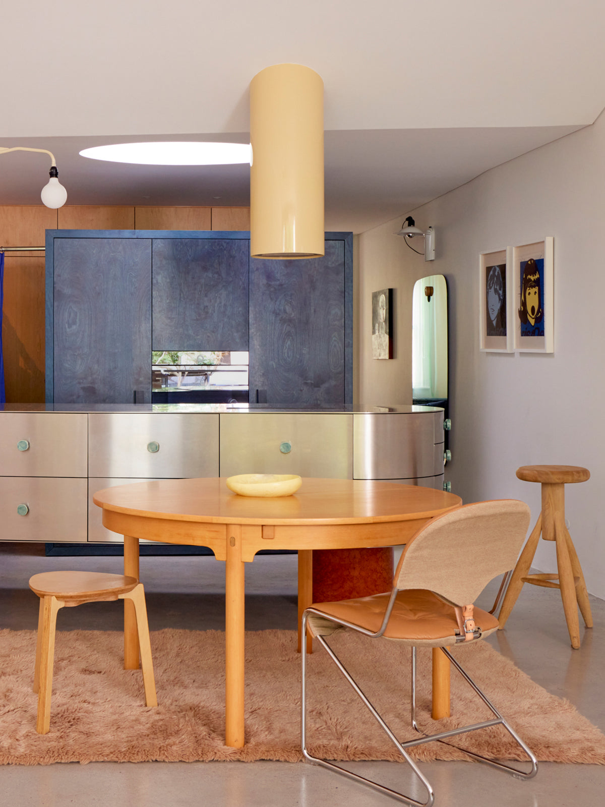 Mackenzie Dark Beige Washable Wool Sheepskin Shaped Rug