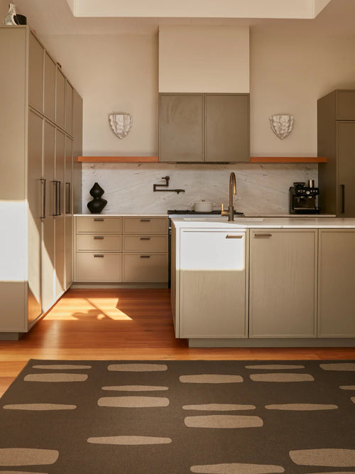 Aspect olive new jute rug