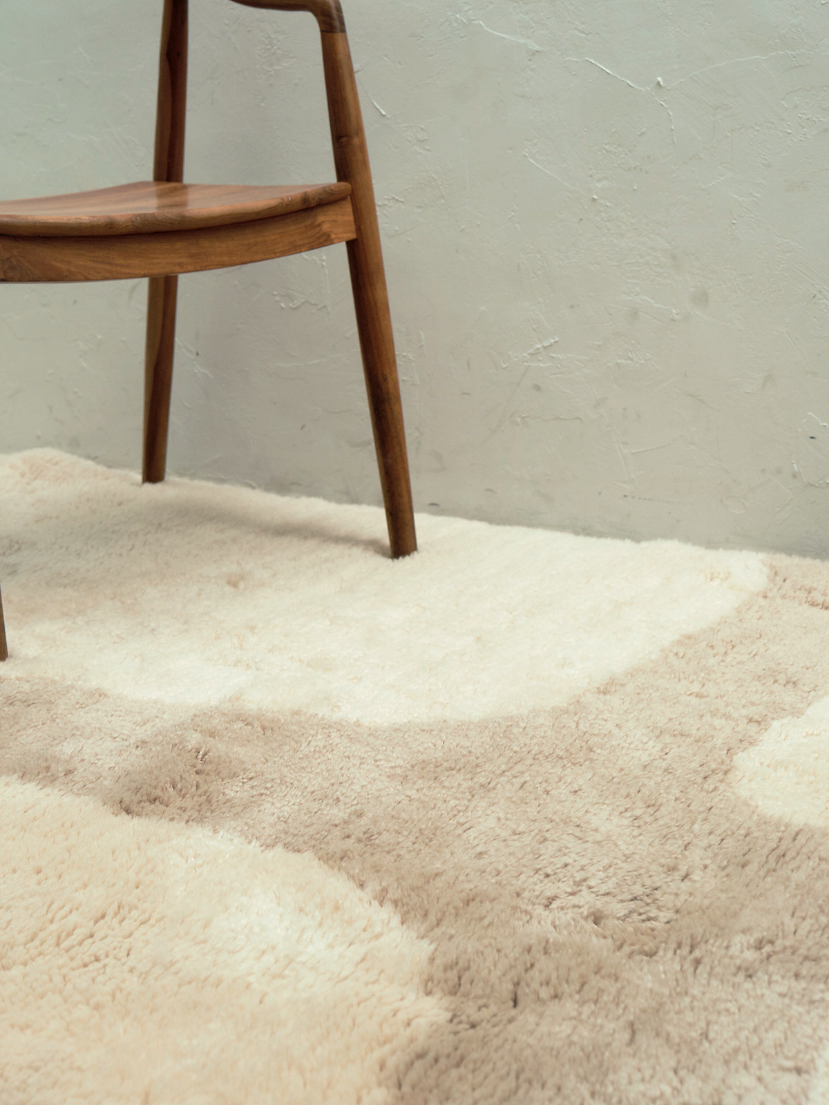 Awa Almond New Zealand Washable Wool Rug