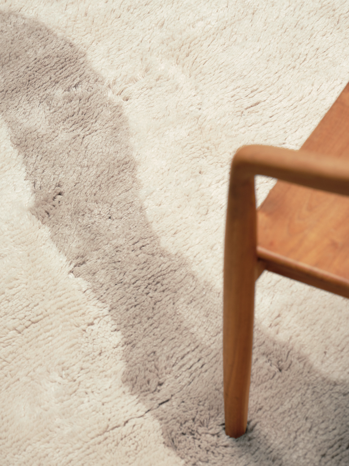 Awa Almond New Zealand Washable Wool Rug