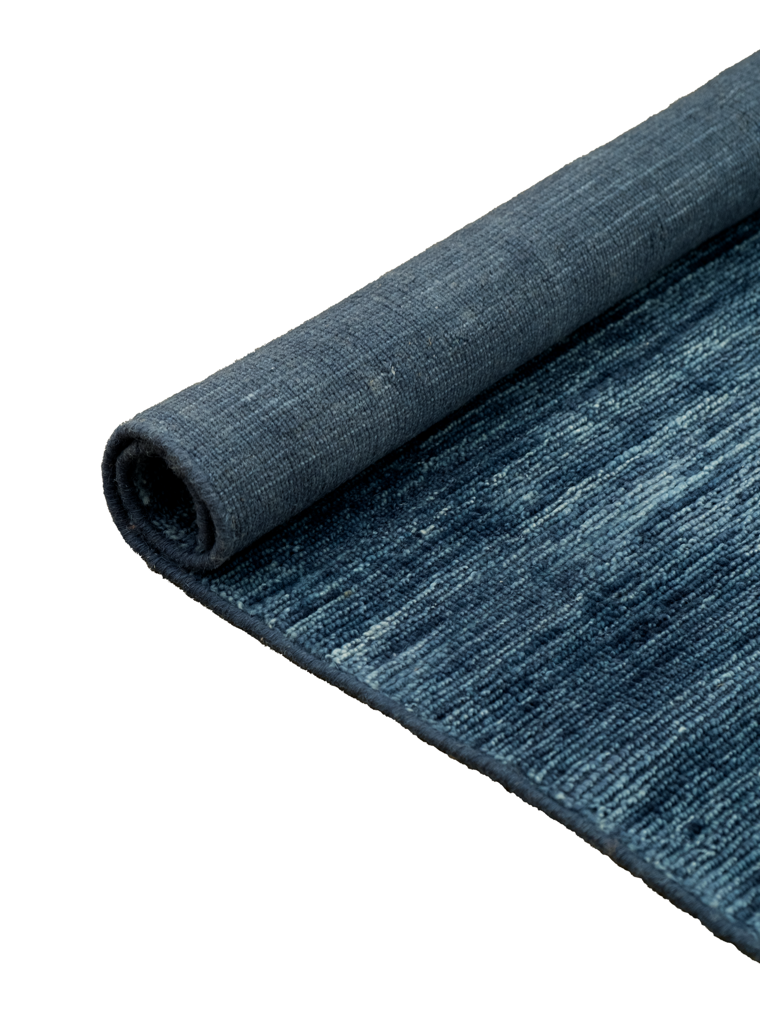 Banksia Blue Ash Washable Wool Knotted Swatch