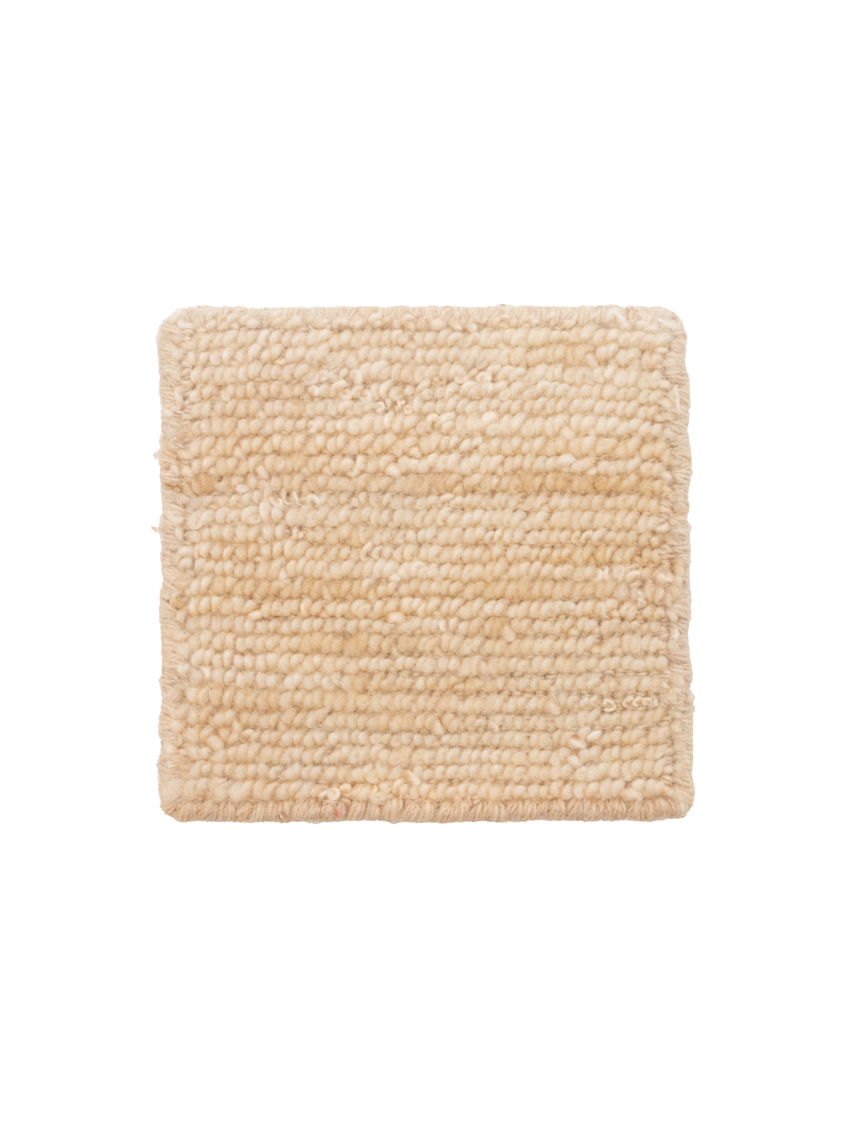 Banksia Honey Washable Wool Knotted Swatch