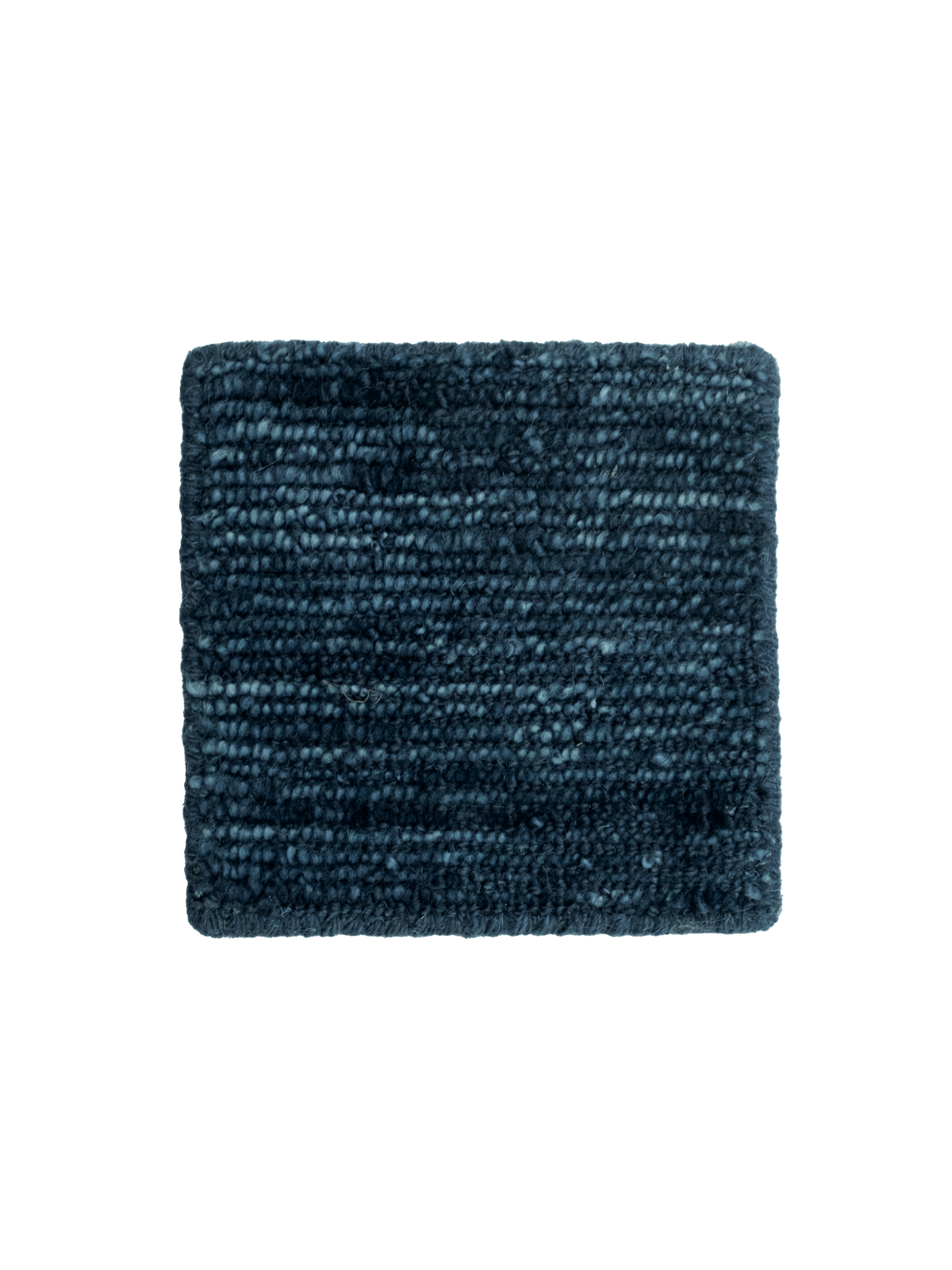 Banksia Blue Ash Washable Wool Knotted Swatch