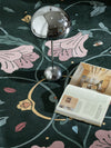 Beauty Green Chenille Rug