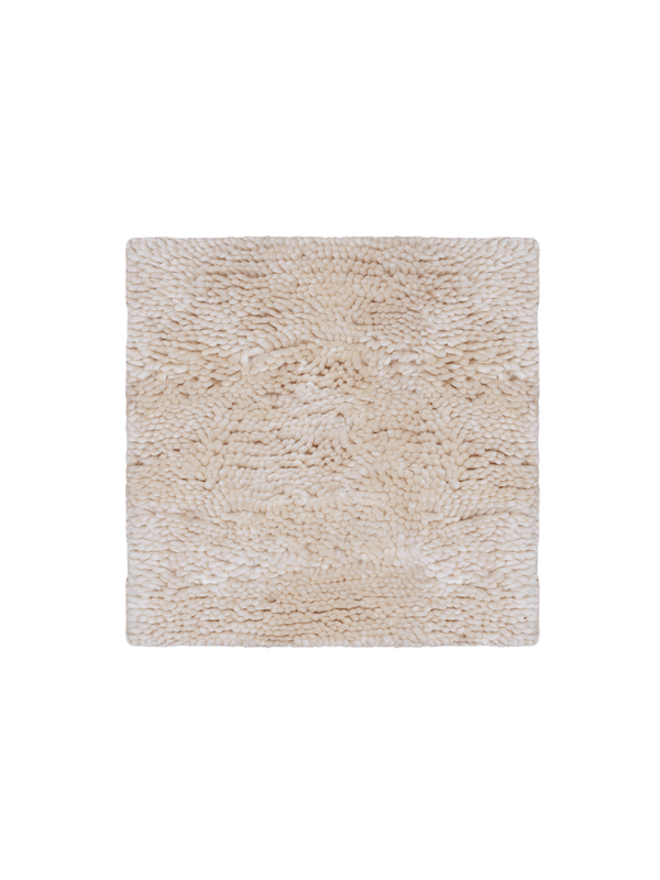 Otago beige washable wool berber cut pile swatch