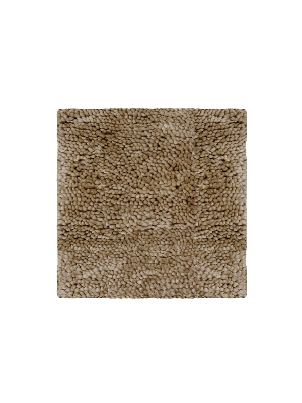 Otago taupe washable wool berber cut pile swatch