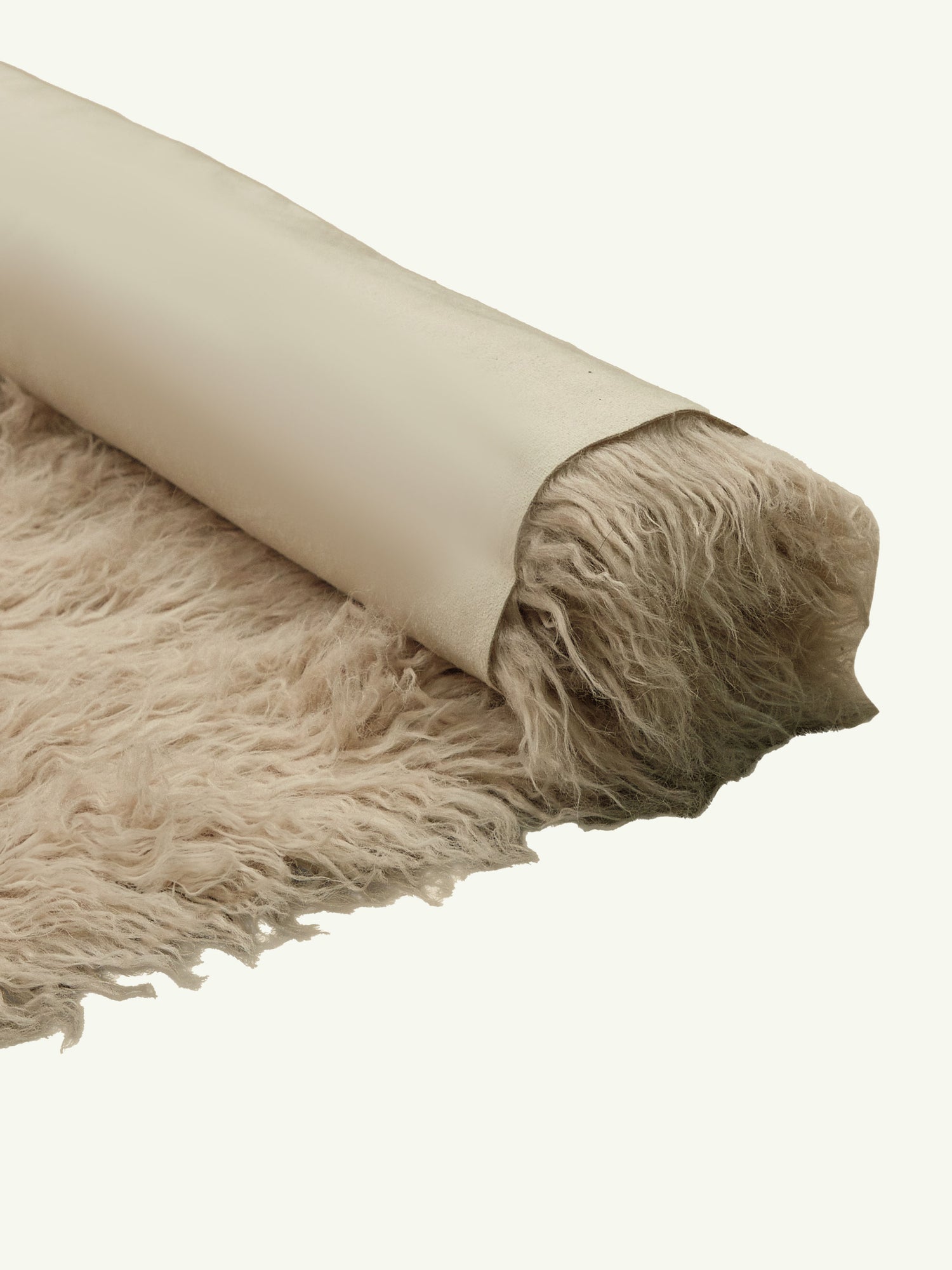 Haven Bone Vegan Flokati Shag Rug