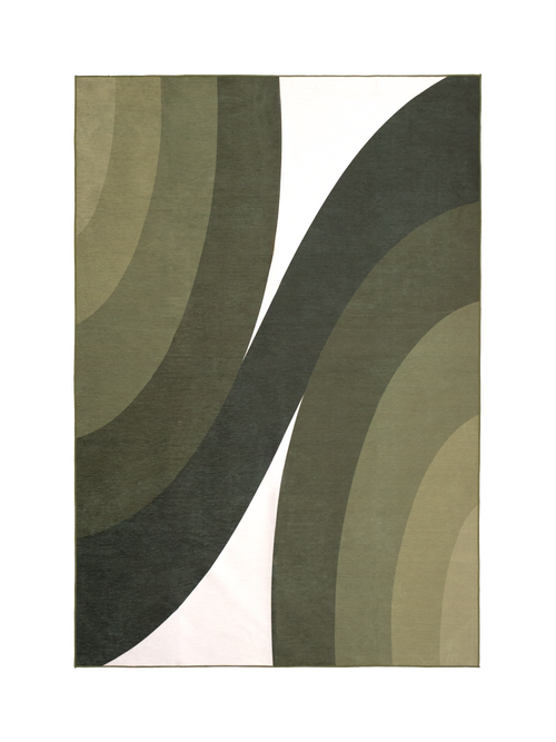 Bundle olive chenille rug chenille rugs double standard system 60x90cm
