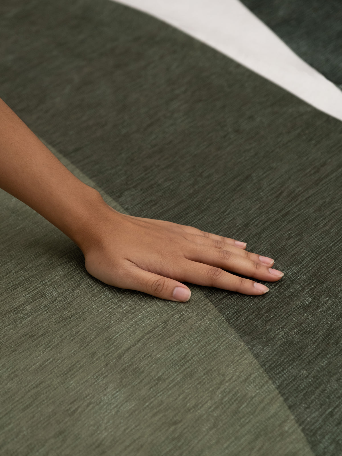 Bundle Olive Chenille Rug Chenille Rugs Double