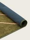 Extroverted Olive Cotton Feel Rug