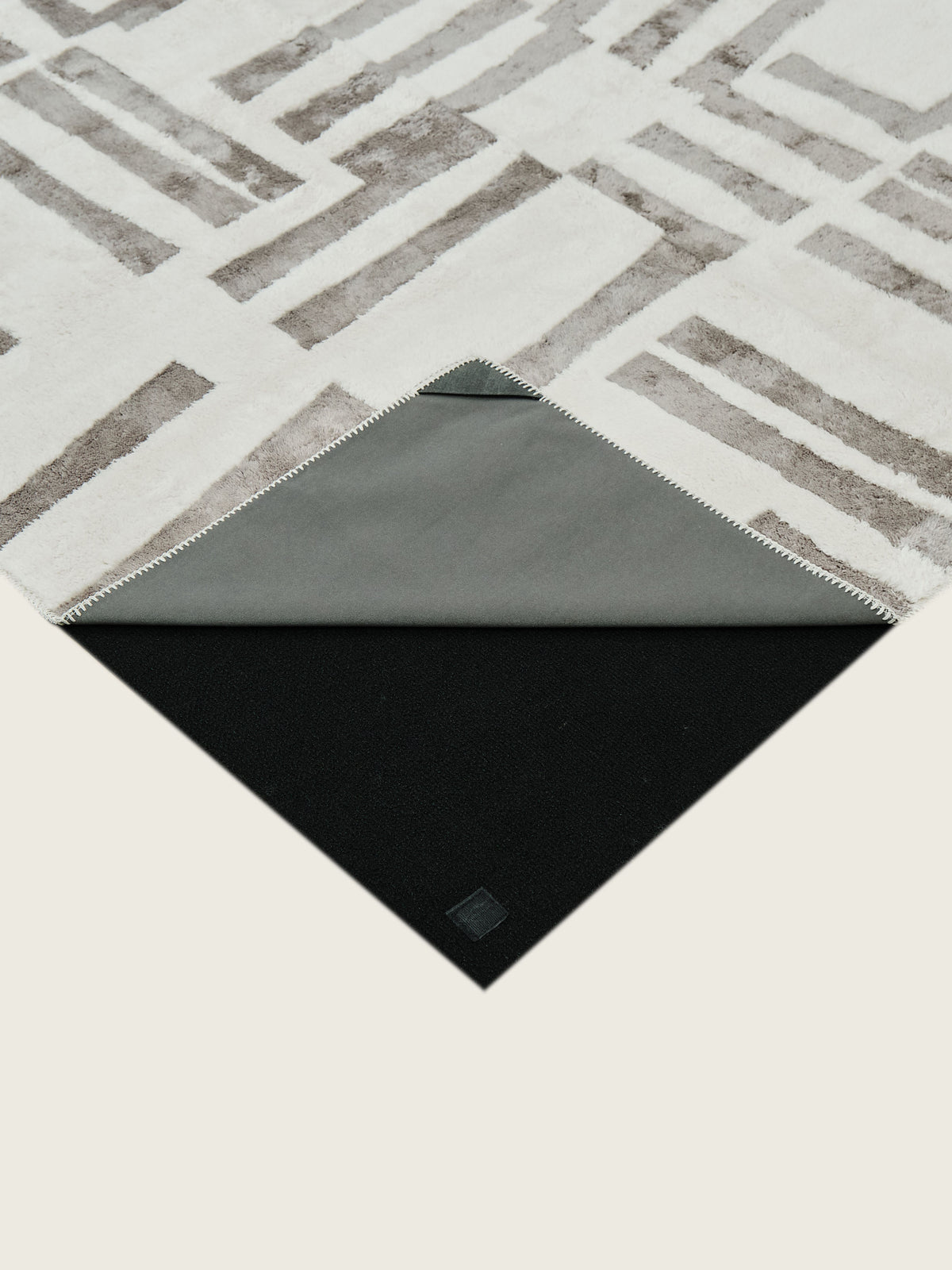 Weave Light Gray Cotton Feel Rug