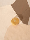 Configured Brown Chenille Rug