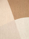 Configured Brown Chenille Rug