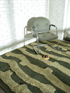 Cradle Green Washable Wool Handwoven Swatch