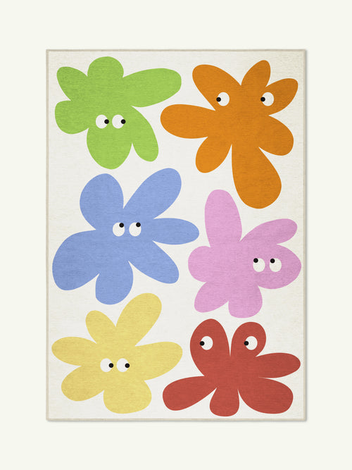 Crew cream chenille rug