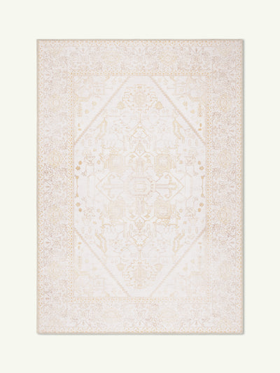 Harmony neutral chenille rug