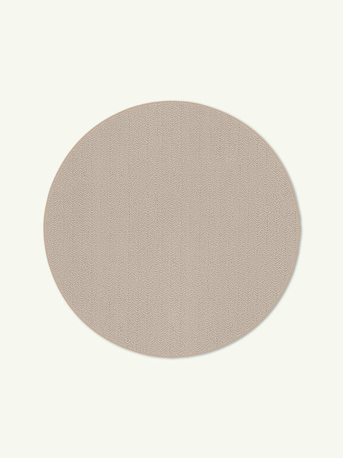 Peace cream vegan shearling rug