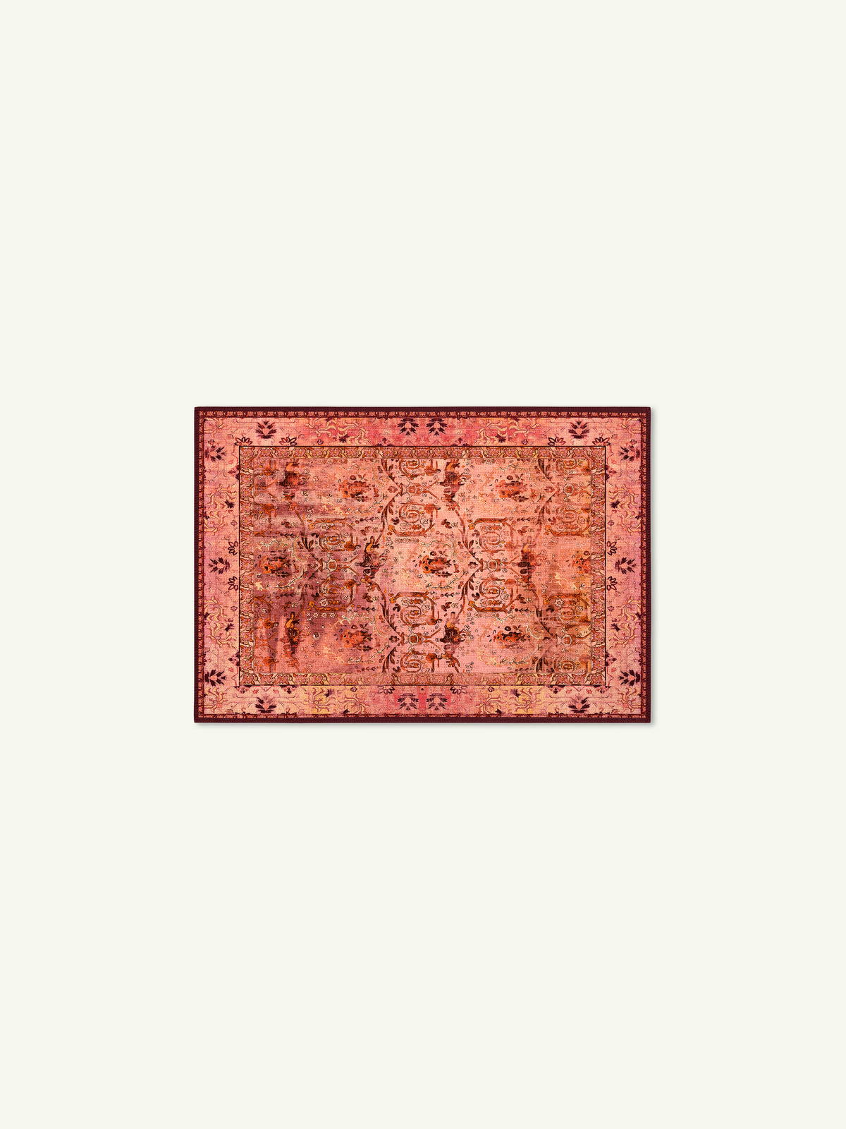 Mother Pink Chenille Rug