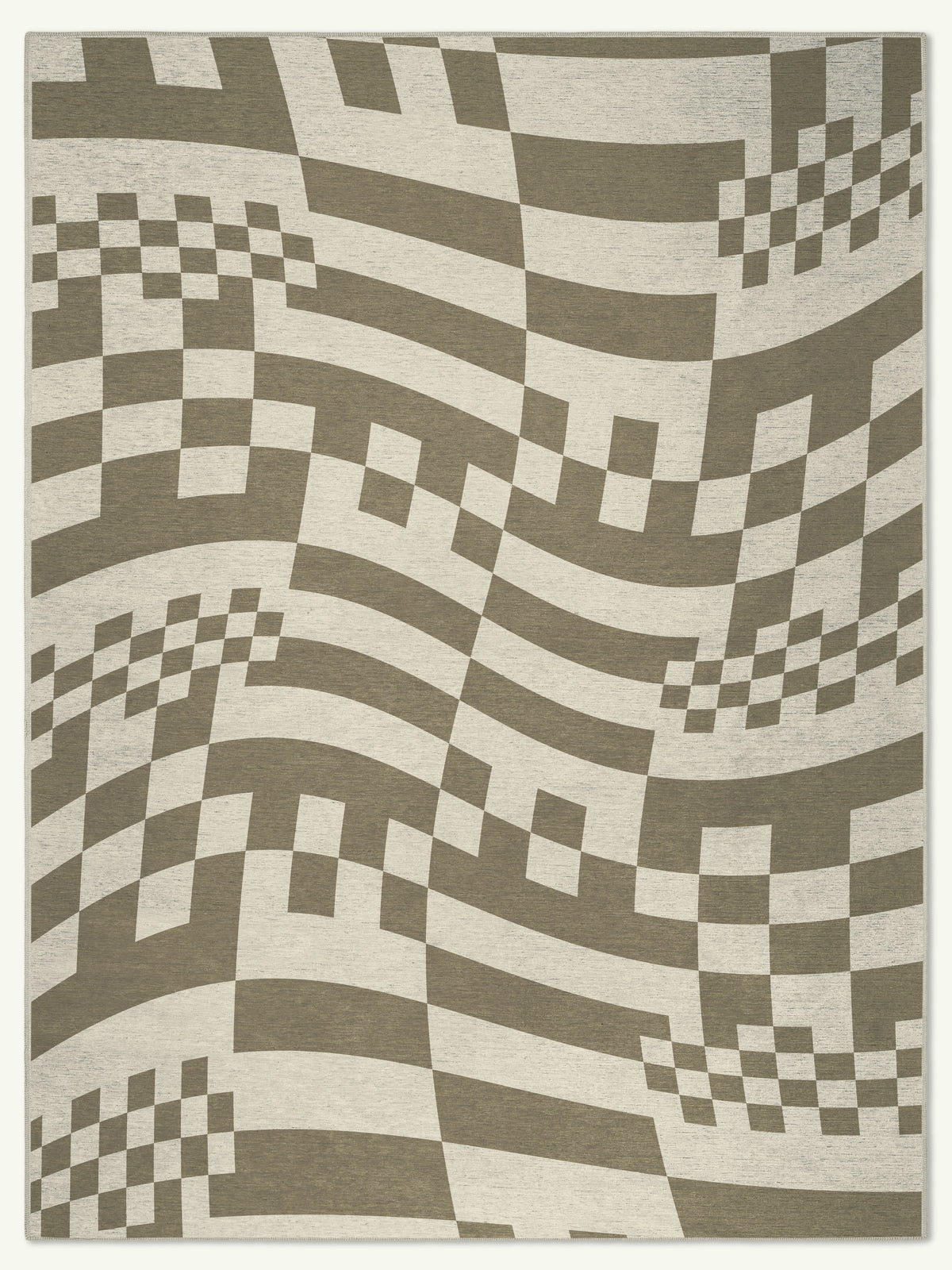 Win Beige Chenille Rug