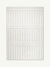 Plinth Bone Chenille Rug