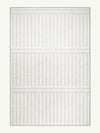 Plinth Bone Chenille Rug