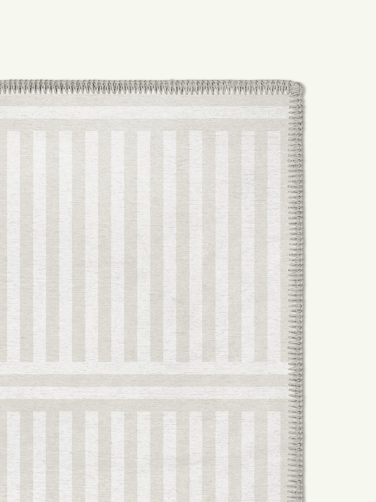 Plinth Bone Chenille Runner