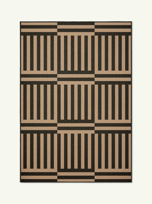 Unboxed olive new jute rug