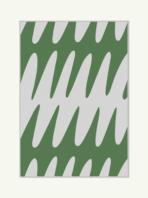 Marsh sage outdoor rug