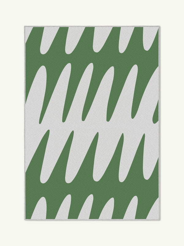 Marsh sage outdoor rug