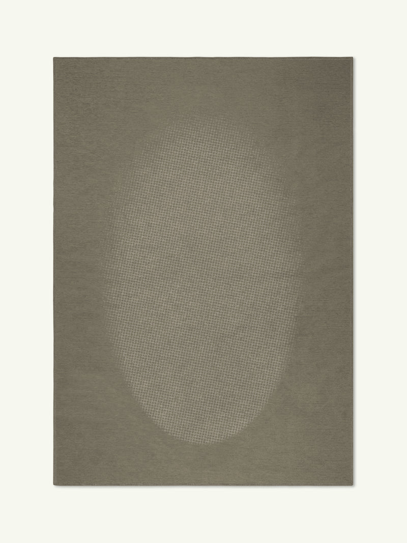 Gravity Bone Chenille Rug