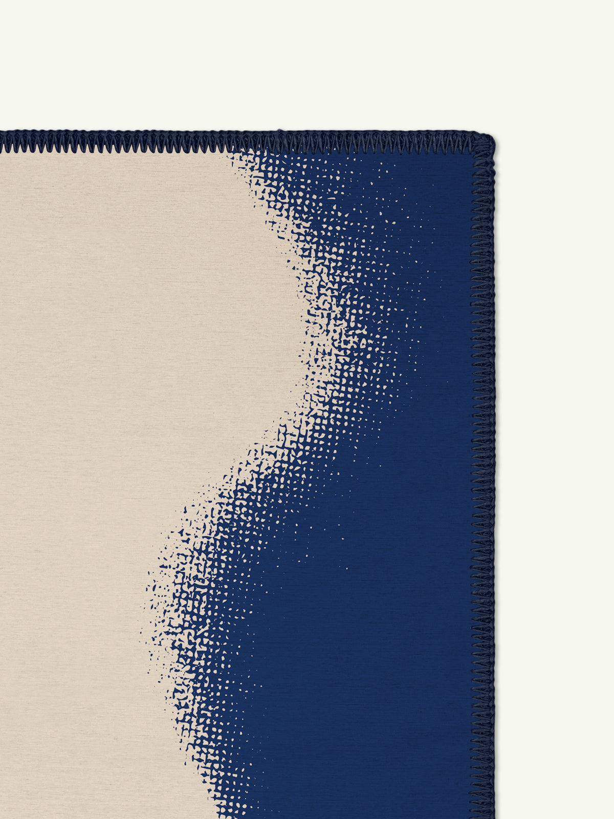 Dune Navy Chenille Rug