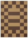 Arrangement Brown New Jute Rug