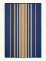 Illusion Blue New Jute Rug