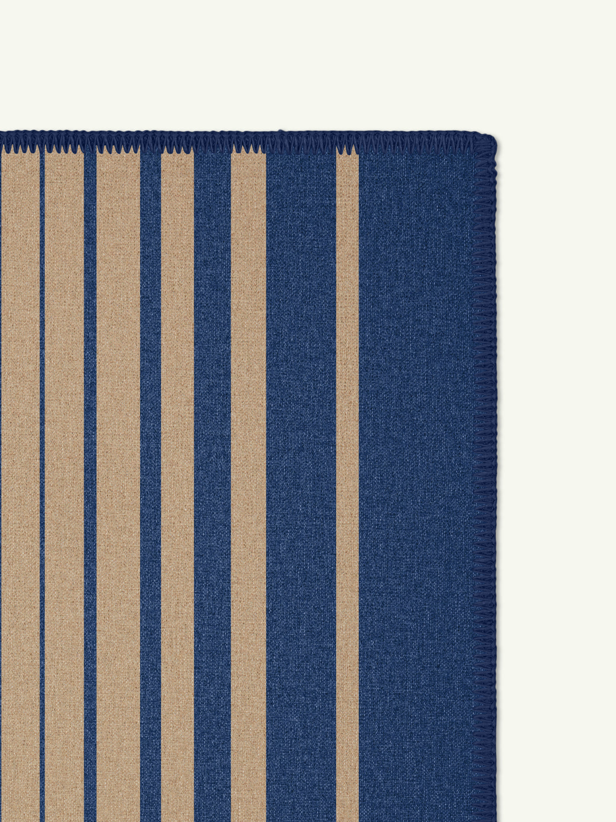 Illusion Blue New Jute Runner