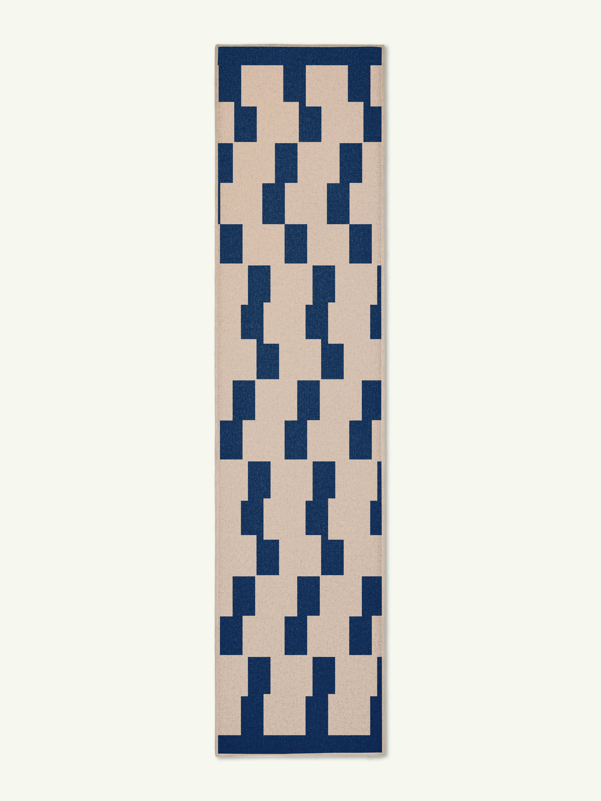 Board Game Navy New Jute Rug